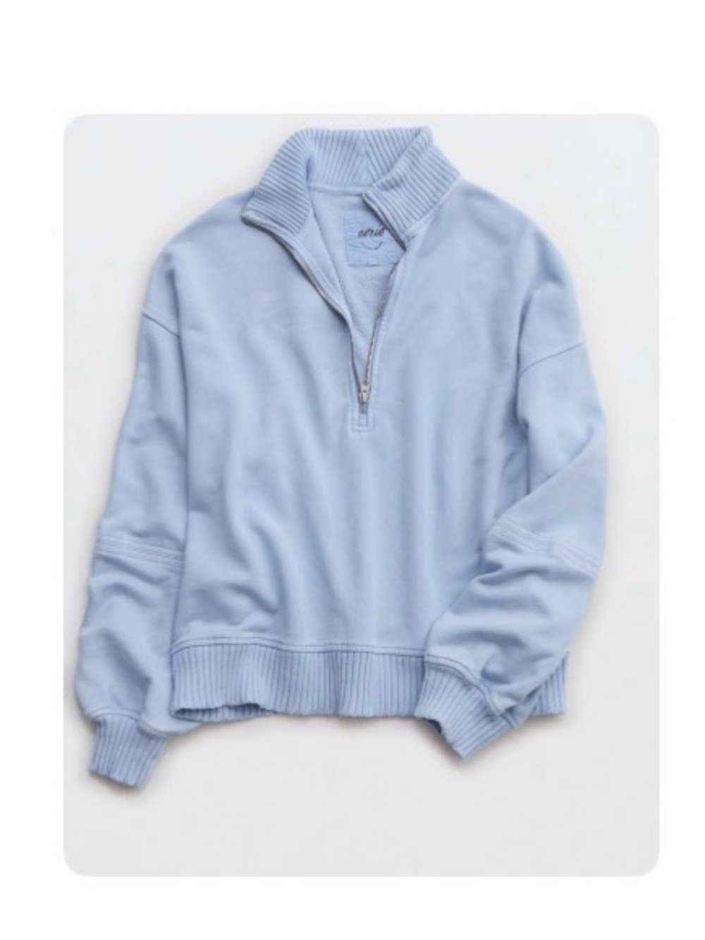 3 PC SET- Aerie Chill Jogger (M) Quarter Zip (M) and High Waisted Short (S)